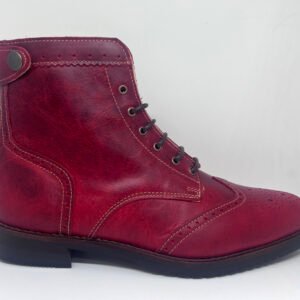 Bota Conforto Vermelho