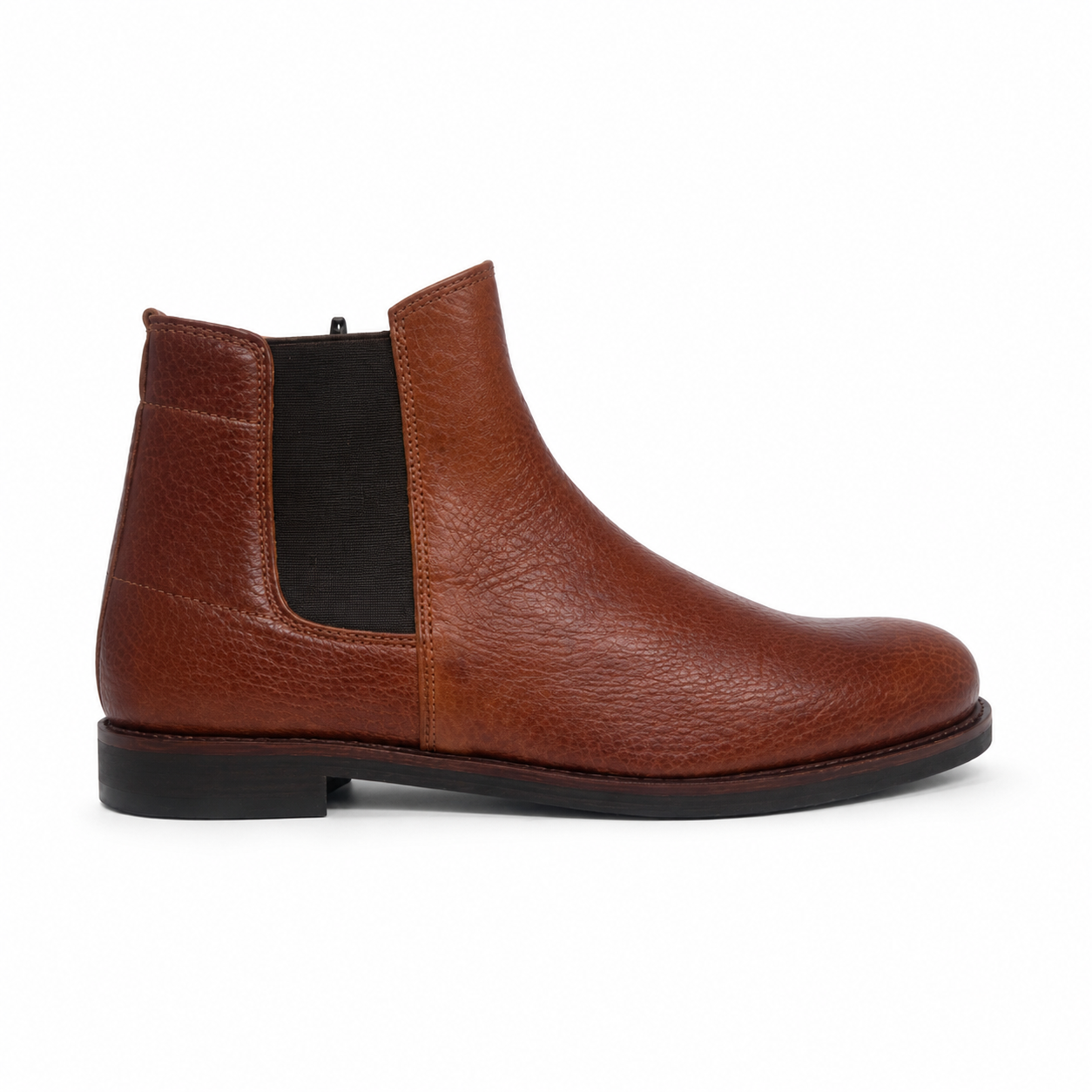 bota em pele natural