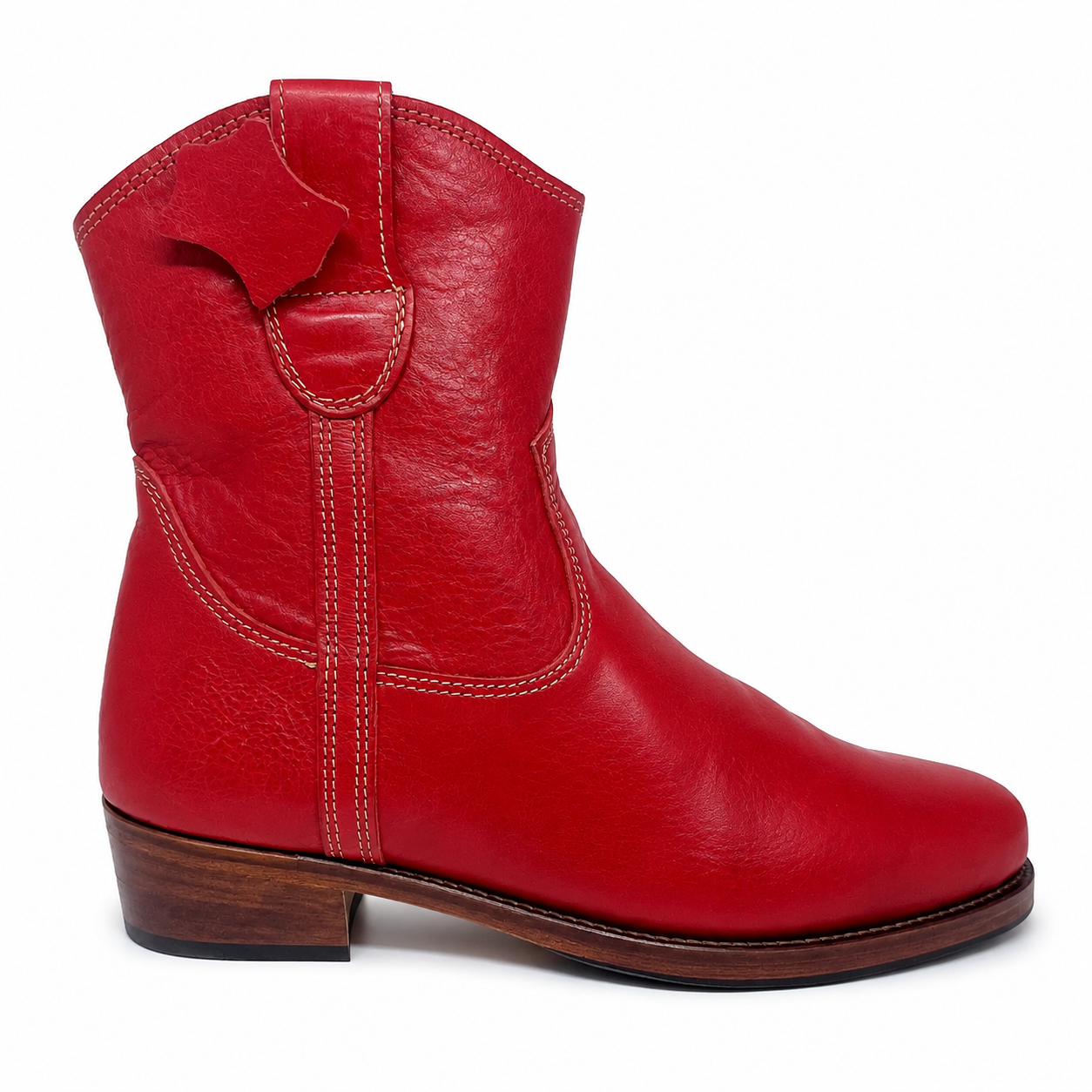 Bota Texana Vermelha